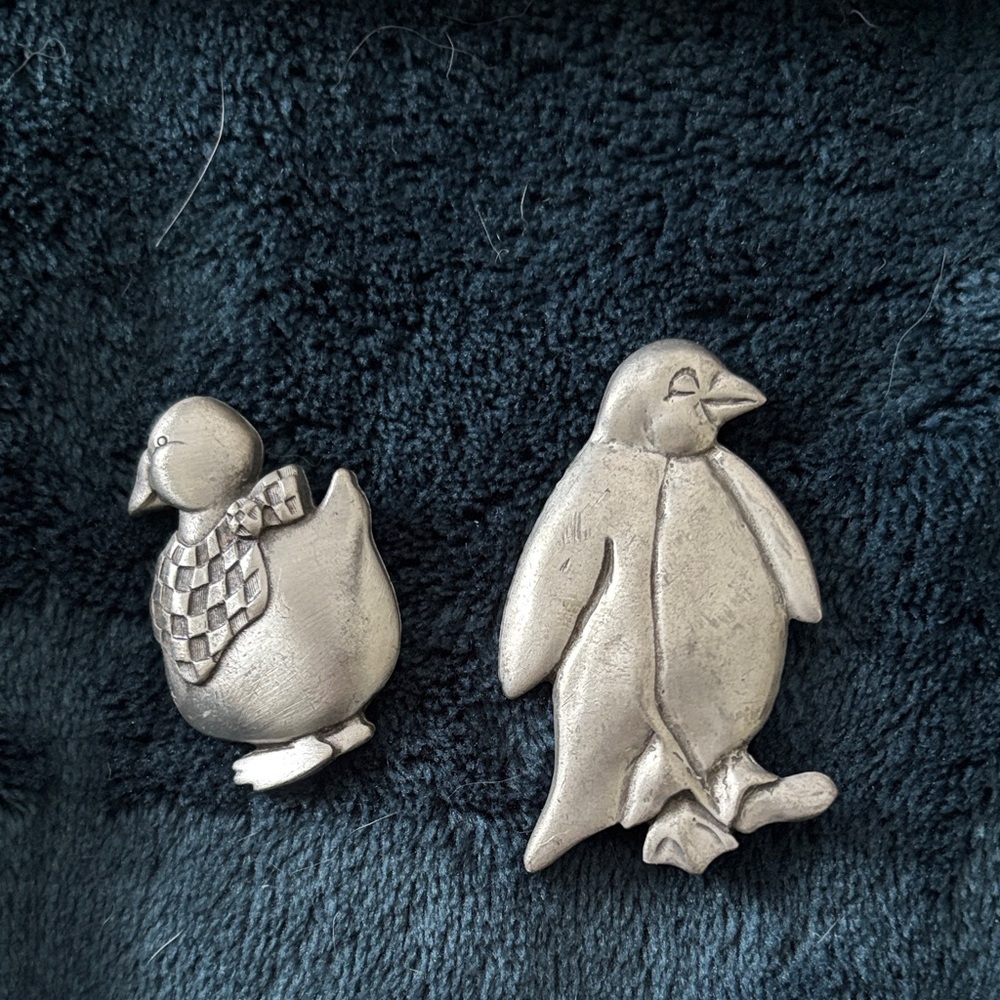 Pewter pins